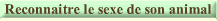 Reconnaitre le sexe