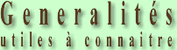 Generalites
